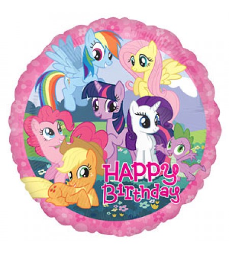 BALÃO METALIZADO MY LITTLE PONY 18"